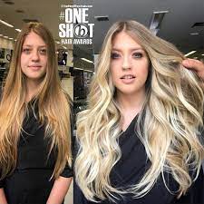 Her goal was to be back to a bright, creamy, vanilla blonde. Balayage Vanilla Blonde Haircolor Technique And Formulas