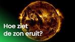 Hoe ziet de zon er van dichtbij uit? - YouTube