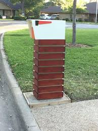 As some of the other ones we've shown. Diy Mailbox Post Designs And Ideas The Homestud