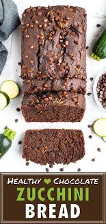 Double Chocolate Zucchini Bread Recipe Recipe In 2020 Chocolate Zucchini Bread Healthy Chocolate Healthy Chocolate Zucchini Bread