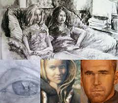 Portrait workshop at Pacific Art League in Palo Alto