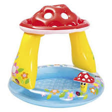 Una vez obtenido el volumen promedio de la pileta, continuamos midiendo el cloro granulado lento 90%: Proic Piscina Inflable Para Bebes Con Forma De Hongo Falabella Com