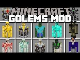 Extra golems mod 1.17.1/1.16.5 adds in a large number of new golems that you can create! Minecraft More Golem Mod Build Golems To Fight The Zombie Apocalypse Minecraft Mods Youtube Minecraft Crafts Minecraft Iron Minecraft Mods