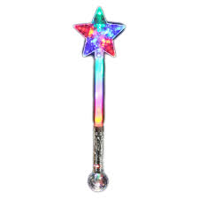 Jumbo Size Light Up Star Crystal Wand Magic Matt S Brilliant Blinkys