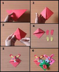 Kamu bisa bereksperimen dengan warna setiap kertas. Tutorial Membuat Pembatas Buku Dari Origami Cari Buku Lawas