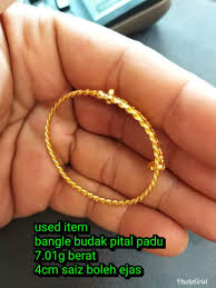 Jual terbaru gelang pandora tabung bunga elegan dan mewah emas asli dengan harga rp1.580.000 dari toko online joseanshopjkt, jakarta barat. Gelang Emas 916 Women S Fashion Jewellery On Carousell