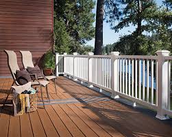 Installing trex transcend composite decking on the. Deck Railing Systems Regan Total Construction