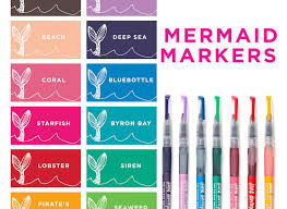 jd mm mermaid markers