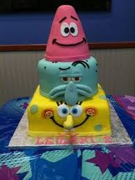 Pin By Jason Wright On Fab Cakes Spongebob Birthday Cake Themed Cakes Spongebob Birthday