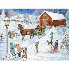 Bits And Pieces 300 Piece Puzzles Bits And Pieces 1000 Piece Jigsaw Puzzle For Adults Christmas Sleigh Ride 1000 Pc Holiday Winter Larger Piece Jigsaw Puzzles Christmas Sleigh Sleigh Ride