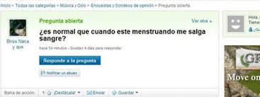 Yahoo anunció que yahoo respuestas dejará de estar disponible a partir mayo. Yahoo Respuestas Menstruacion Strambotic