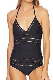 Mesh Tankini Top