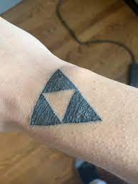 I Got This Tattoo 2 Weeks Ago The First Week Was Good The Second It Formed A Crust And Now I See Like If Its Peeling Is This Tattoos Triangle Tattoo
