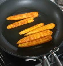 Pan Fried Baby Corn Baby Corn Recipes Baby Corn Fry Fry Baby