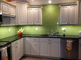 Green glass subway tile kitchen backsplash. Pin By Katie Bee On Kitchen Ideas Green Kitchen Backsplash Kitchen Backsplash Tile Designs Kitchen Tiles Backsplash