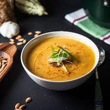 12 Thanksgiving Soups For A Lovely Meal Starter Recipes Soup Recipes Pumpkin Recipes