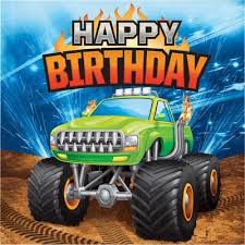 Beasts meet pickups in this stalled blockbuster. The Party Aisle Monster Truck Happy Birthday 6 5 Paper Disposable Napkins Monster Truck Birthday Monster Truck Party Supplies Monster Trucks Birthday Party