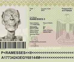 in 1974 the legendary pharaoh ramesses ii was issued a valid egyptian passport so that his 3 000 year old mummy could be flown to paris for necessary repair egyptian pharaoh egypt history