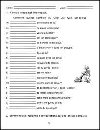 French Worksheets For Grade 6 Google Search French Worksheets Teaching French French Lessons