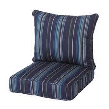 Allen Roth Sunbrella 2 Piece Stanton Lagoon Deep Seat Patio Chair Cushion Lowes Com Patio Chair Cushions Patio Chairs Patio Cushions