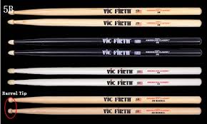 Us 10 99 Vic Firth Hickory Drumsticks 5a 5b 5b Barrel 7a Original Made In Usa Multiple Colors Drum Sticks In Parts Accessories From Sports