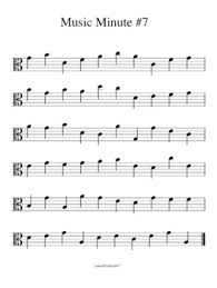 Music Minute Bundle Treble Alto And Bass Clef Note Reading Practice