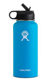 32 Oz Wide Mouth W Straw Lid Hydro Flask Water Bottle Hydro Flask Colors Wide Mouth Water Bottle
