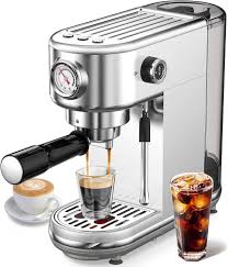 CHULUX Elite Espresso Machine Silver