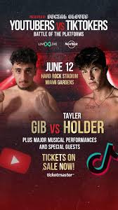 Youtubers vs tiktokers boxing event official trailer 2021. Berry B Benson Berrybb87462987 Twitter
