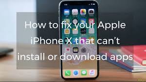 If you downloaded an app and it's not working as expected, make sure that ios is up to date. Easy Steps How To Fix Your Apple Iphone X That Can T Install Or Download Apps Youtube