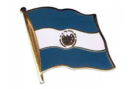El salvador flag wellenartig bewegendes design der flagge 3d das nationale sonderzeichen von el salvador, wiedergabe 3d nationale. Flaggen Pin El Salvador Gunstig Kaufen Flaggenfritze De