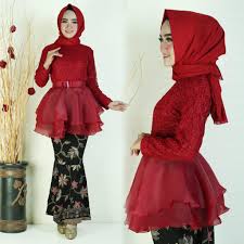 D kebaya memang sebaiknya g ketat apalagi dibuat kebaya gamis ky gini jd. 20 Inspirasi Model Baju Puring Maria Space