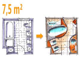 Badplanung Beispiel 7 5 Qm Badoase Auf Kleinem Raum Badplanung Bad Grundriss Badezimmer 6 Qm