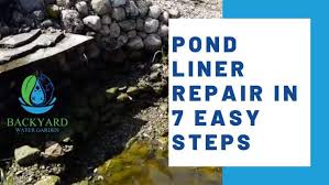 It works underwater, supreme for repairing a pond without difficulty. Pond Liner Repair In 7 Easy Steps Backyard Water Garden