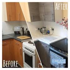 Tired Of Your Kitchen Give It A New Look Using Dcfix Vinyl Wrap Film Designed For Covering Surfaces Like This In 2020 Vinyl Wrap Kitchen Kitchen Wrap Kitchen Vinyl