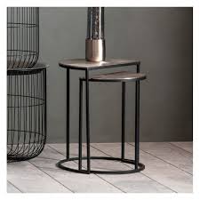 Delfin Side Tables Set Of 2 Side Table Side Table Accessories Table