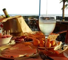 Las Salinas Restaurant Schaufenster