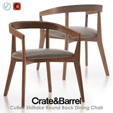 Furniture flip | chalk painted vintage dining chairs. Cullen Shiitake Round Back Dining Chair 3d Model
