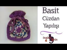 Basit Cuzdan Yapimi Tig Isi Orgu Modelleri Youtube Tig Isleri Tig Isi Orguler Orgu