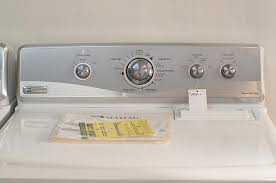 Dryer, maytag dependable care in good condition, heavy duty, with 4 cycles. Lot Maytag Like New Washer Dryer Dependable Care