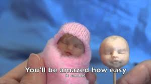 Make A Clay Baby Face Snuggle Babes Youtube