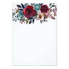 Watercolor Burgundy Red Floral Wedding Invitations Zazzle Com Floral Wedding Invitations Modern Floral Wedding Invitations Floral Poster