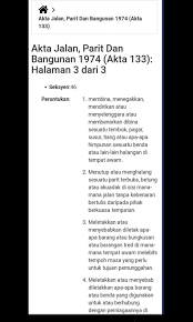 Suatu akta untuk meminda akta jalan, parit dan bangunan 1974. Kedahlanie Sanusi Jawab Berkenaan Isu Perobohan Kuil Di Kedah