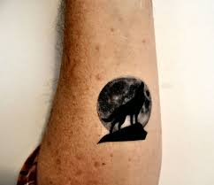 Animal fur forest pack fang hunt leader fell werewolf wolf silhouette detailed tattoo animals banners & emblems nature shopping silhouettes texture & patterns +16. Popular Items For Moon Tattoo On Etsy Moon Tattoo Tattoos Silhouette Tattoos