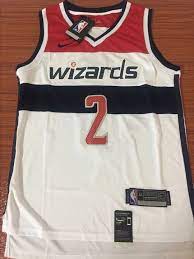 Men 2 John Wall Jersey White Washington Wizards Throwback Swingman Fan Nreball Washington Wizards John Wall Washington Wizards Jersey