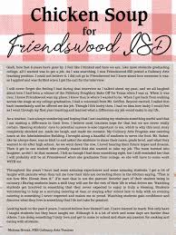 All fisd parents and guardians can log in to canvas using their skyward login. Melissa Novak Chicken Soup For Fisd News Details