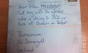 How to address an envelope ireland. Postman Turns Detective To Deliver Letter With Cryptic Address In Ireland Ireland The Guardian