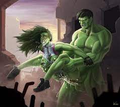 Hulk and she hulk porn