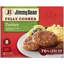 Heat skillet to medium and cover. De West Wind Jimmy Dean Fully Cooked Turkey Sausage Patties 8 Count 9 6 Oz