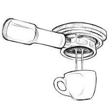 espresso coffee art coffee icon coffee artwork